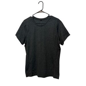 Ten Thousand Durable Shirt Mens Medium Gray Athleisure Stretch Training Workout